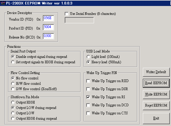 Eeprom Writer Program Pl 2303 Prolific Driver